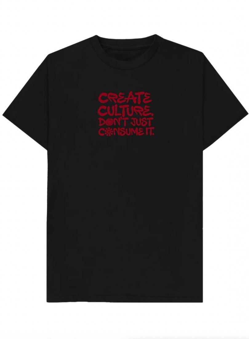 Create Culture | Cotton Heavyweight T-Shirt| Streetwear | Black & Orange | White & Black | All Sizes