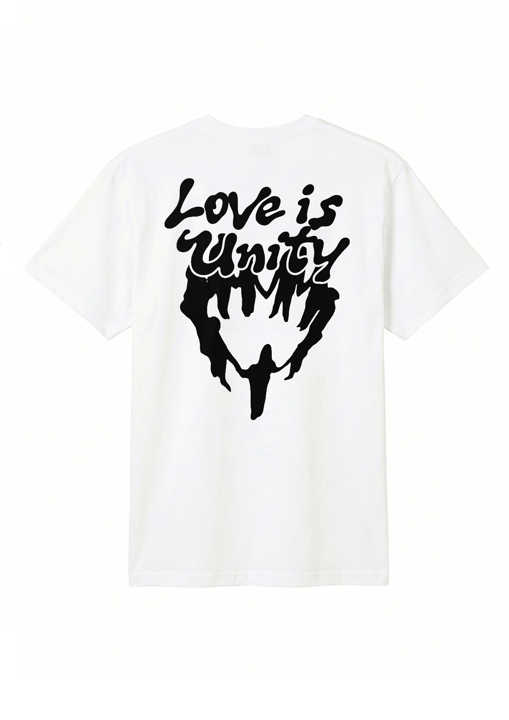 Love is Unity Cotton T-shirt | Adult Premium Size | Heavyweight | Soft Tee