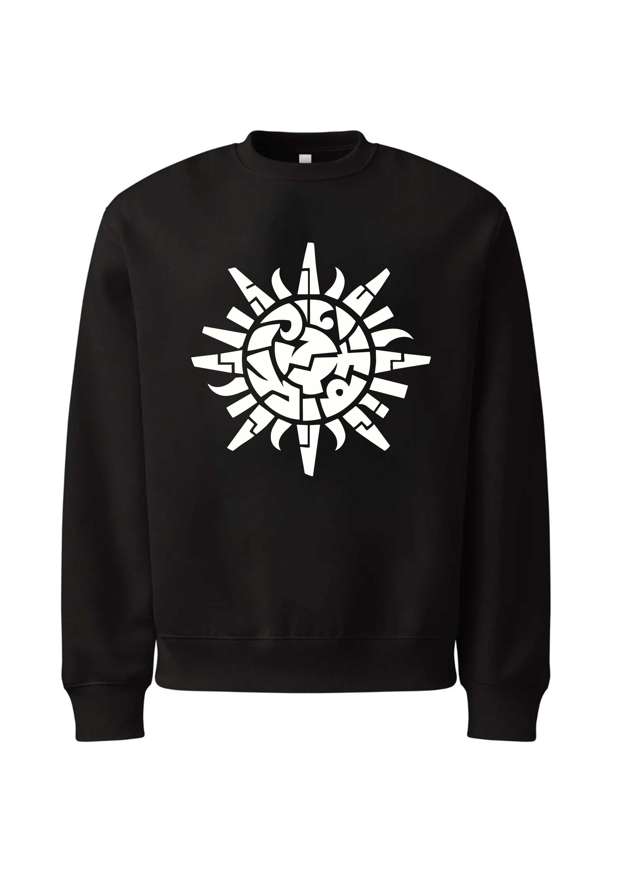 Adult Unisex Sun Symbol Sweatshirt – Original Graphic Crewneck