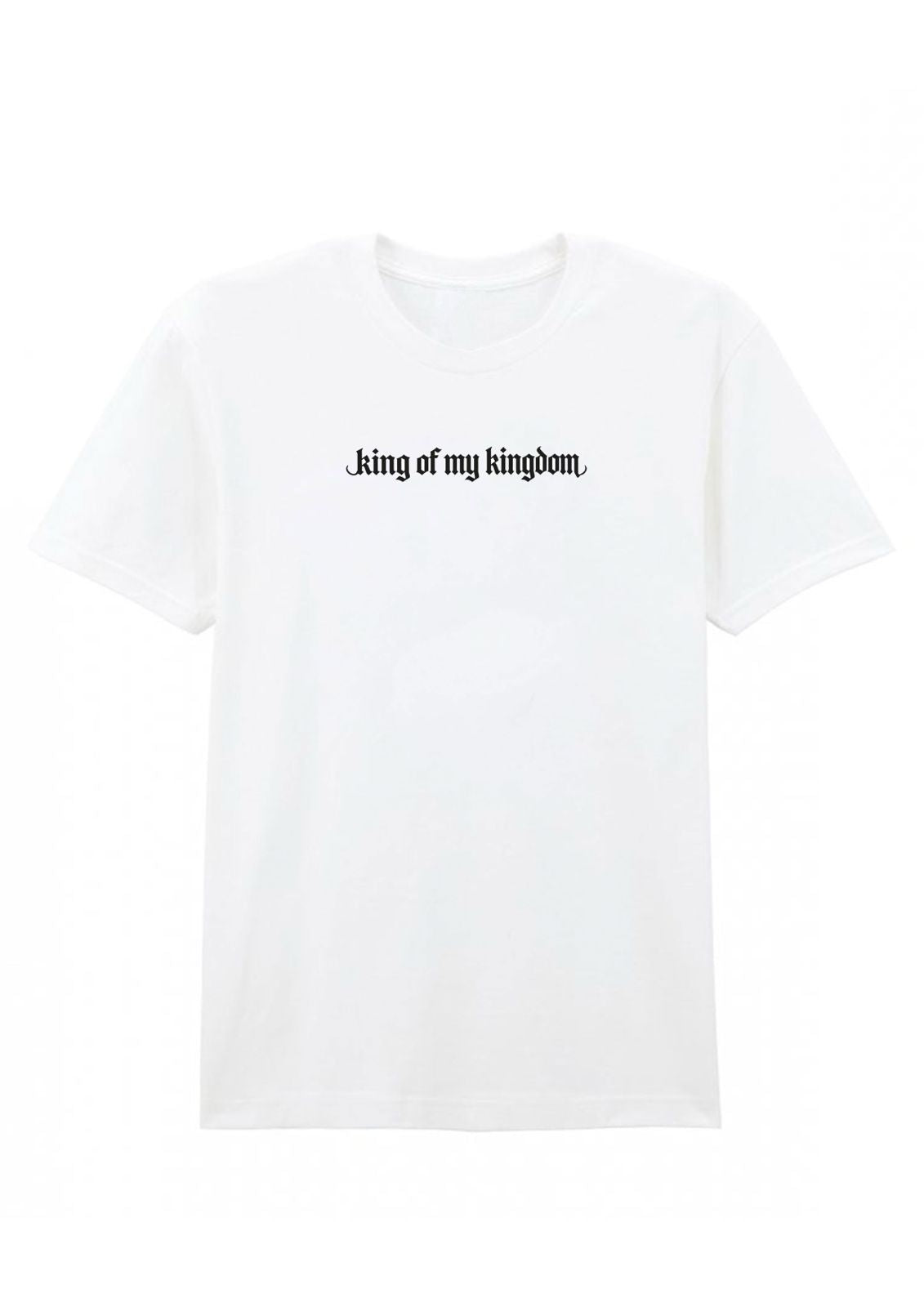 King of my Kingdom Cotton Wide fit Heavyweight Top