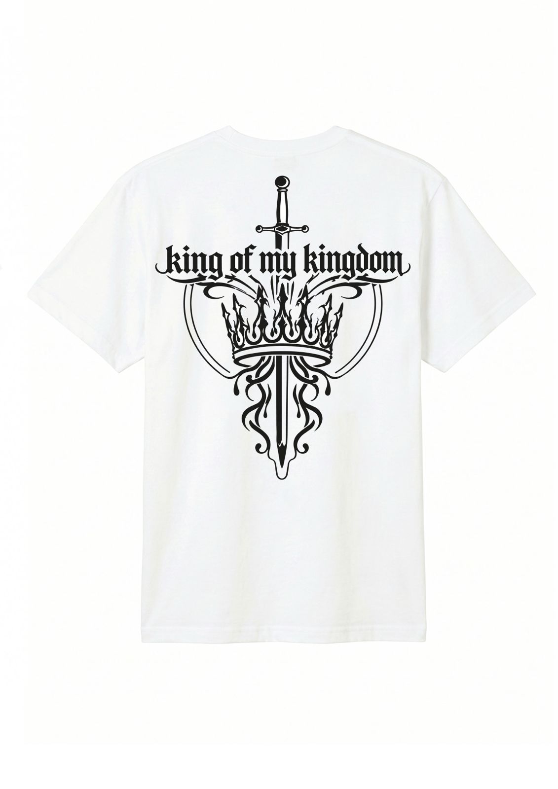 King of my Kingdom Cotton Wide fit Heavyweight Top