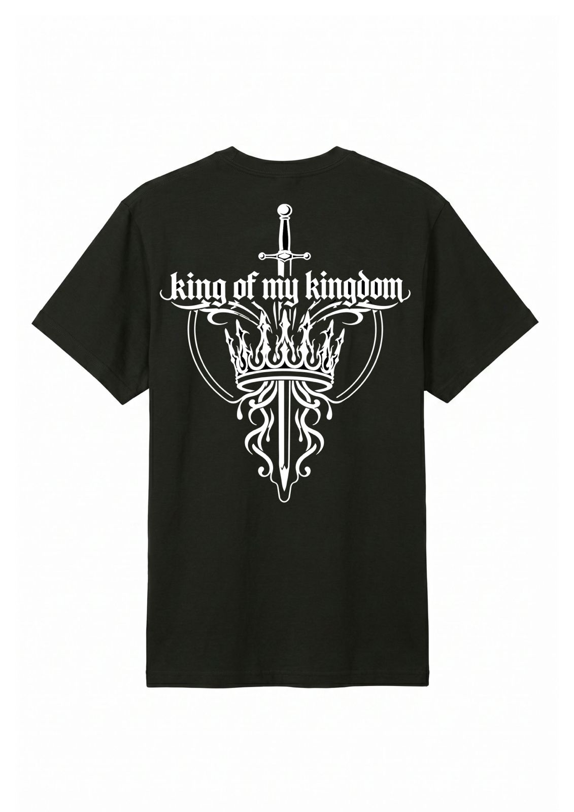 King of my Kingdom Cotton Wide fit Heavyweight Top