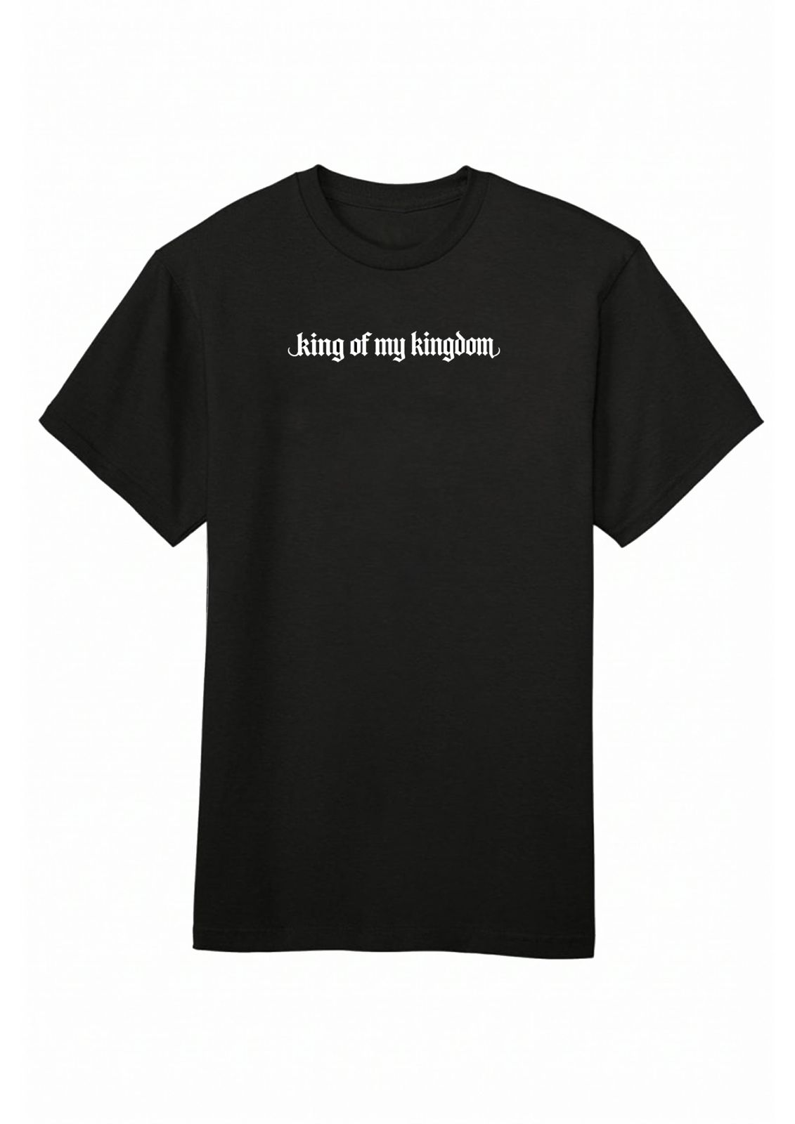 King of my Kingdom Cotton Wide fit Heavyweight Top