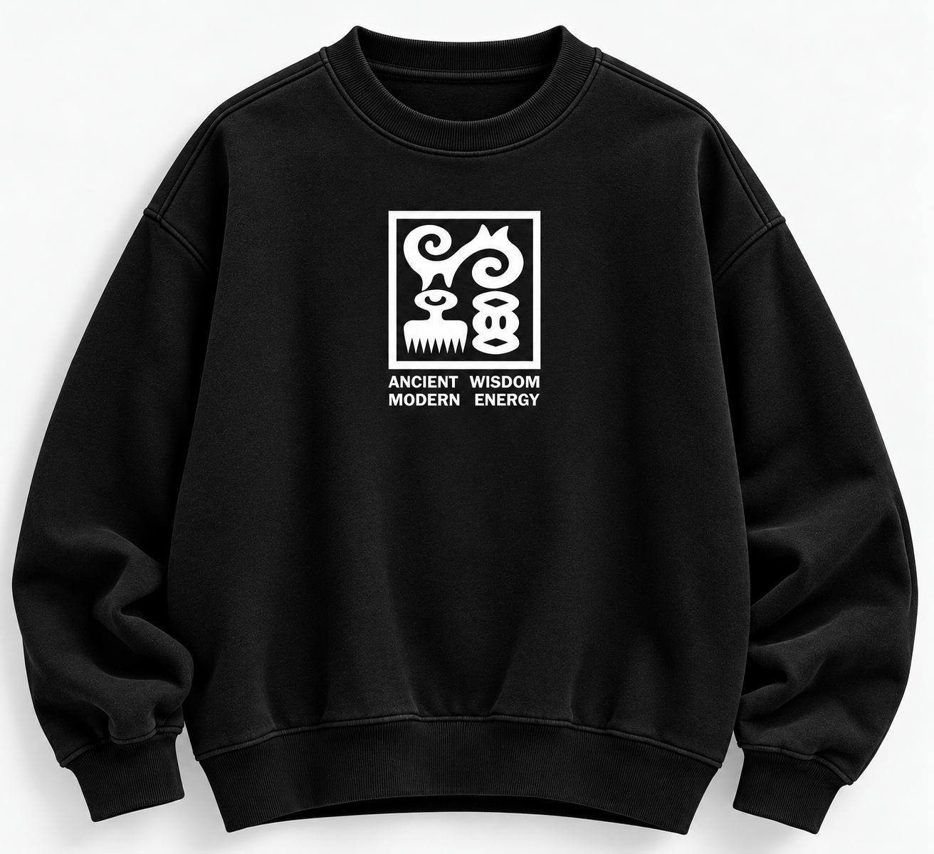 Ancient Wisdom | ModernEnergy| Classic Style Print| Adult size | Made in UK | Etia Design | Long sleeve