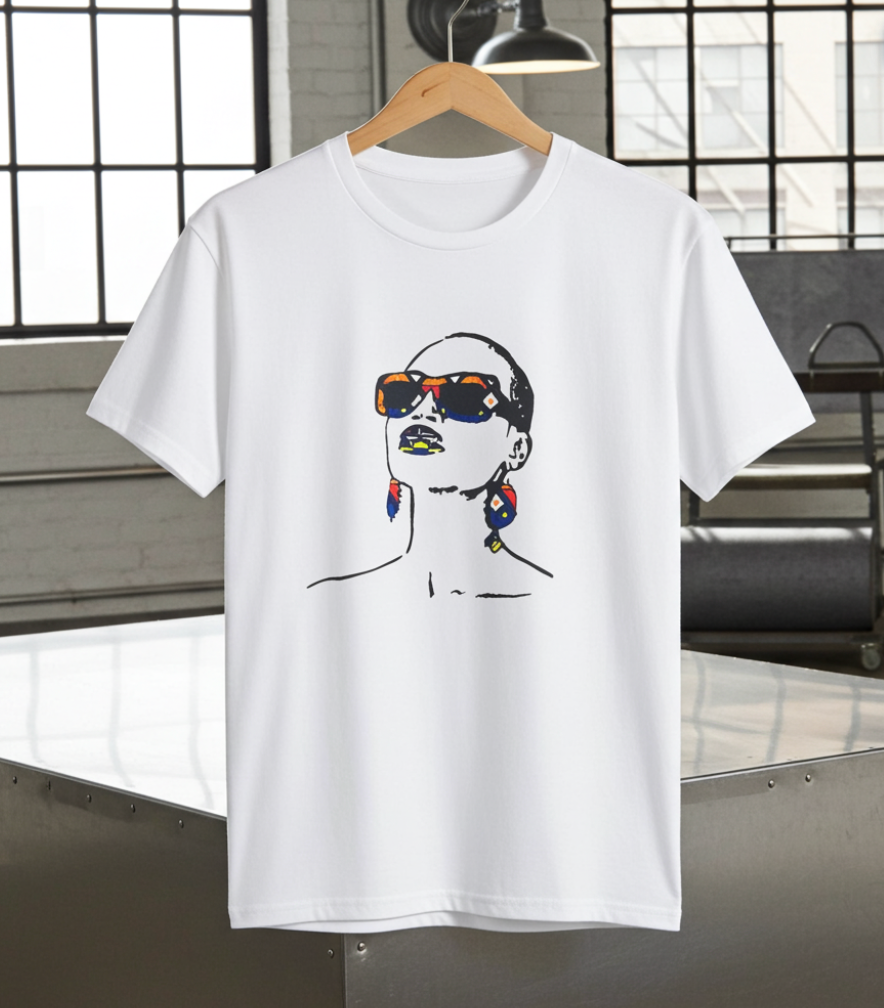 Organic Ring-Spun Combed Cotton T-Shirt – Adult Unisex Everyday Tee