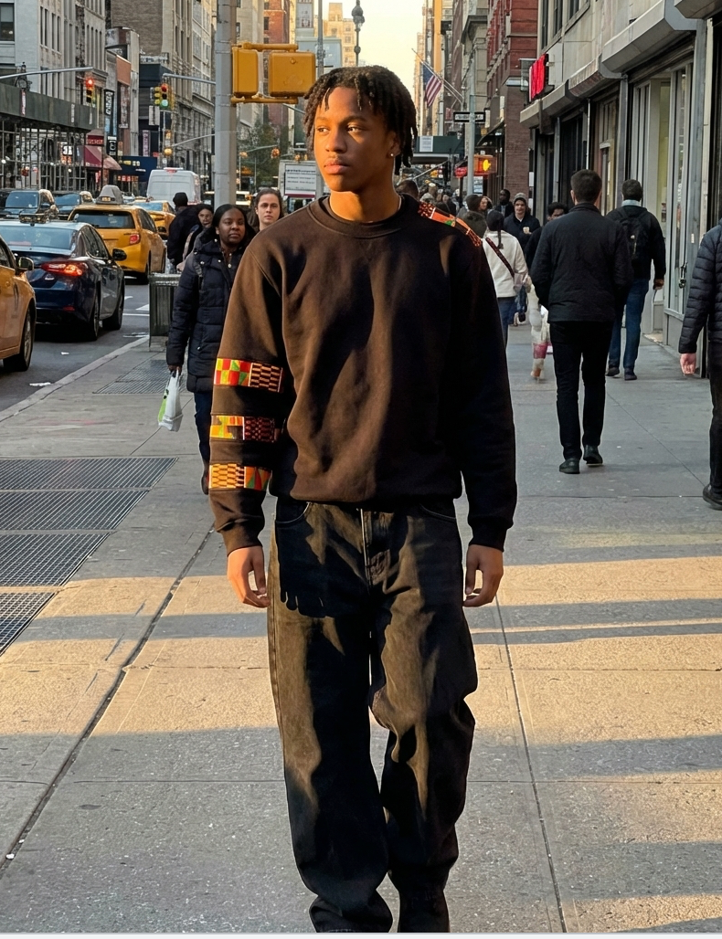 Four Loaded Print Sweatshirt – Adult Unisex Premium Cotton Pullover