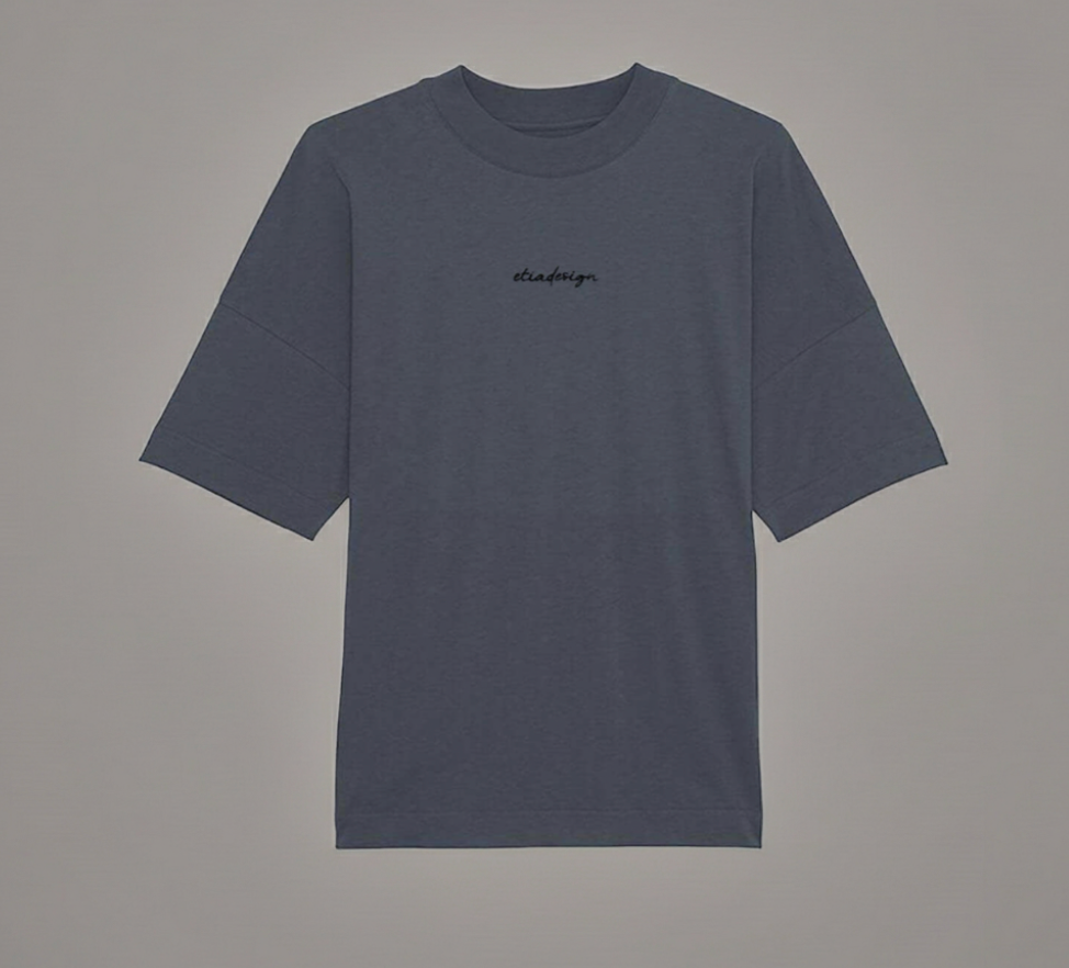 Oversized Drop Shoulder T-Shirt – Adult Unisex Streetwear Tee