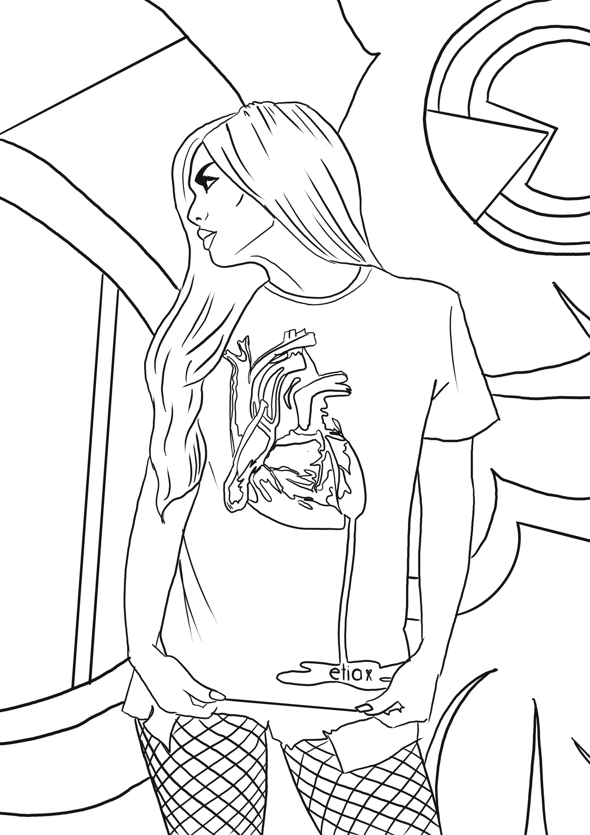 Creative Vibrant Coloring Book for Adults – Fun Unisex Stress-Relief Art Book