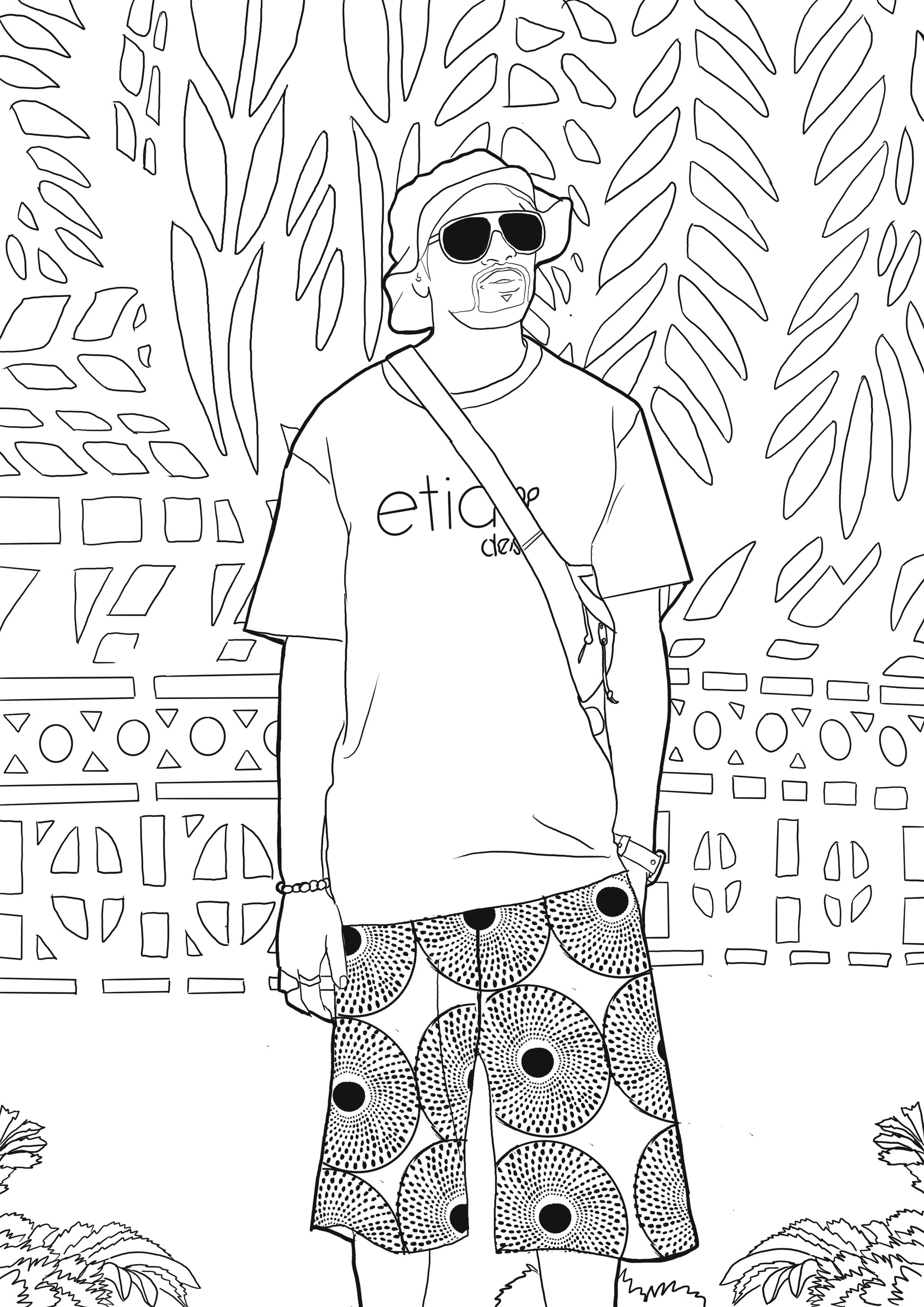 Creative Vibrant Coloring Book for Adults – Fun Unisex Stress-Relief Art Book