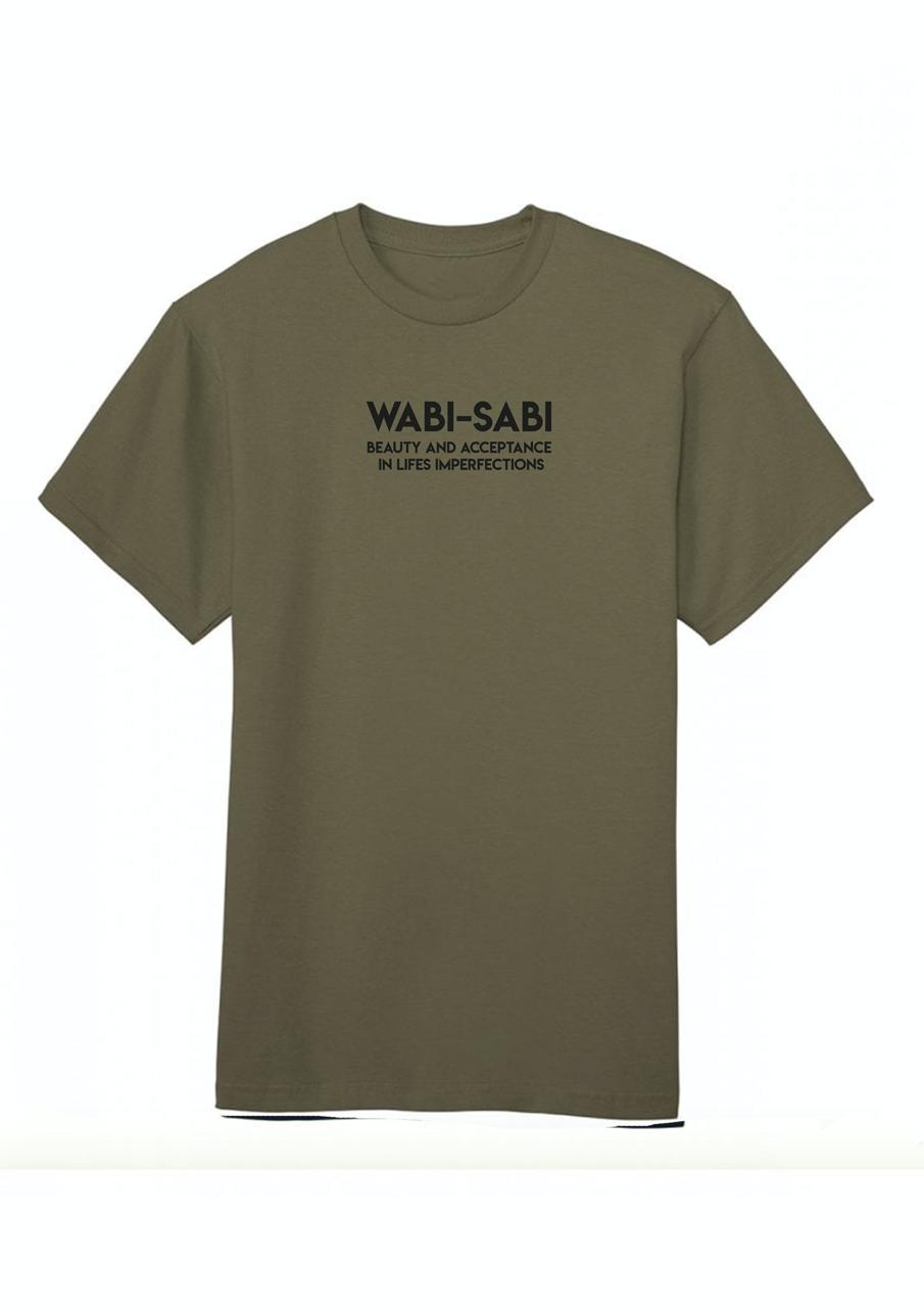 Wabi Sabi Graphic T-Shirt – Premium Cotton Wide Loose Fit Unisex Tee