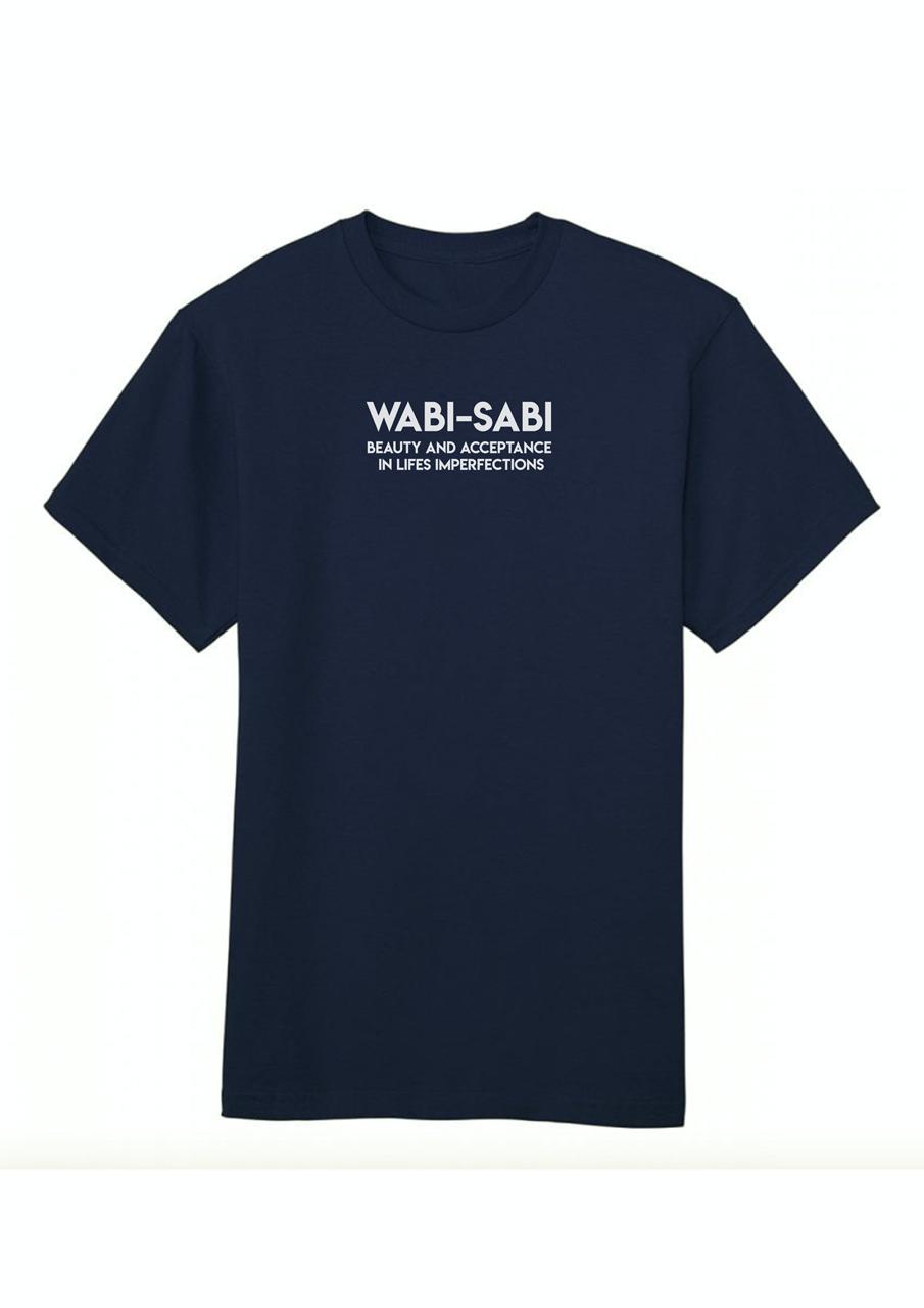 Wabi Sabi Graphic T-Shirt – Premium Cotton Wide Loose Fit Unisex Tee