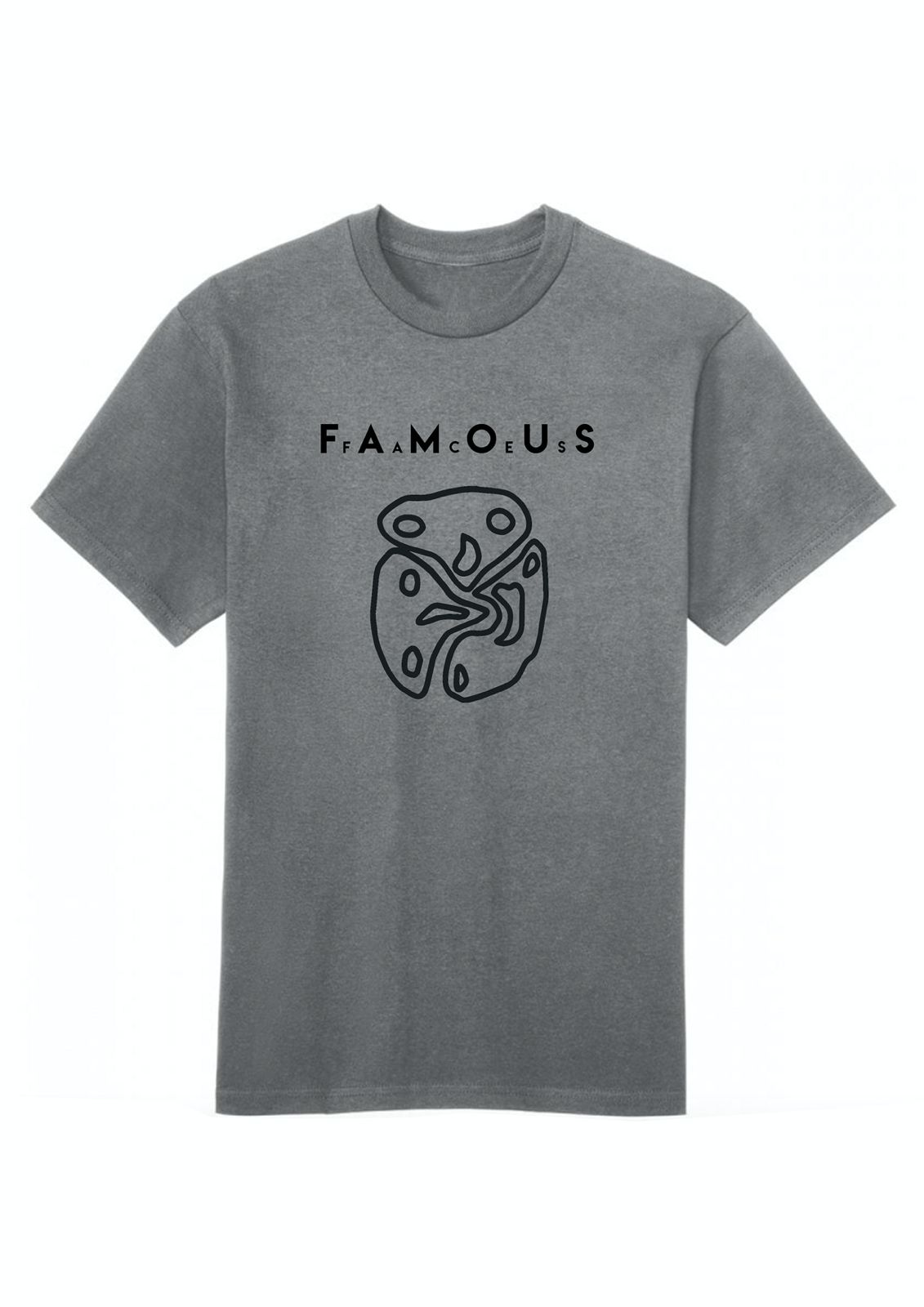 Premium Cotton Wide Flowing T-Shirt – Adult Unisex Loose Fit Tee