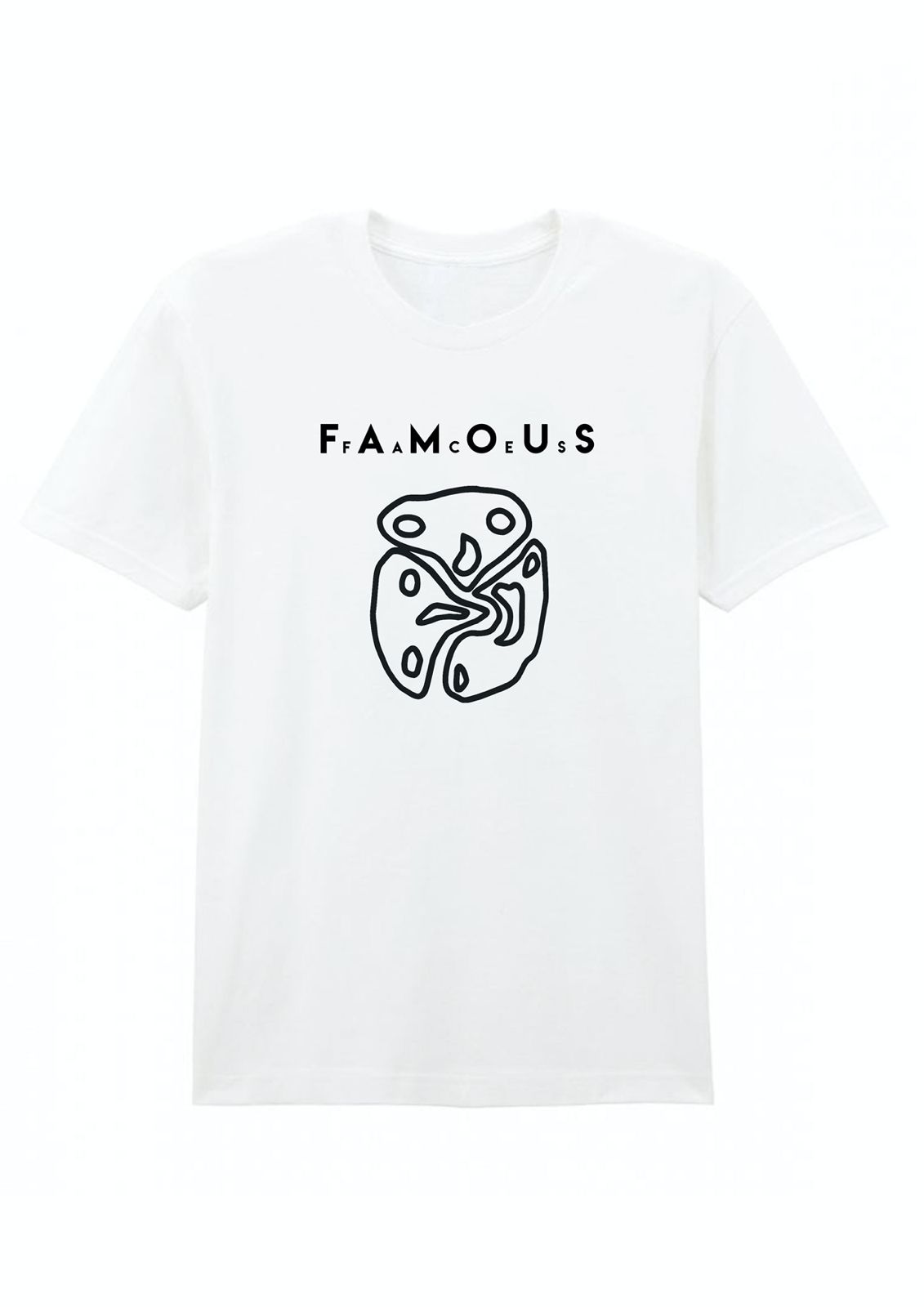 Premium Cotton Wide Flowing T-Shirt – Adult Unisex Loose Fit Tee