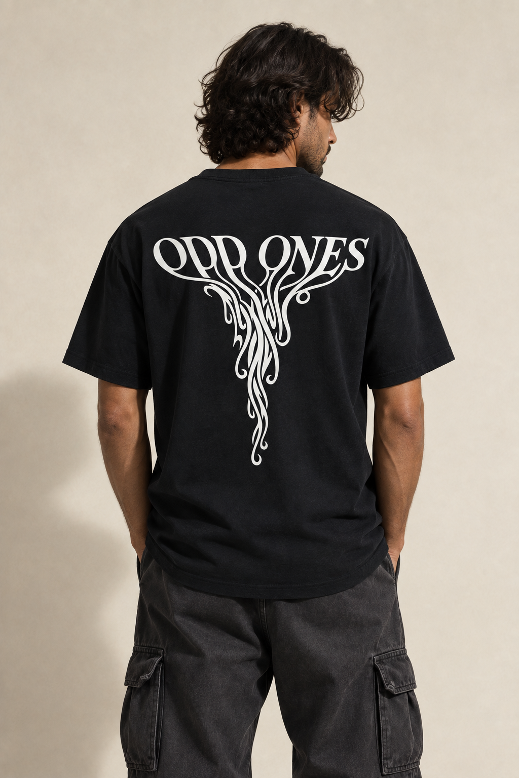 Black Odd Ones T-shirt back preview