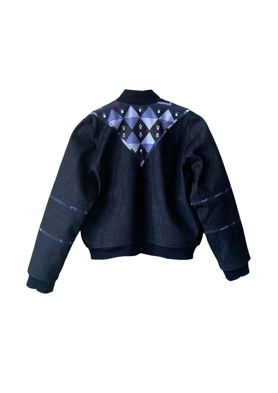 Denim Bomber Jacket – Adult Unisex Streetwear Jacket
